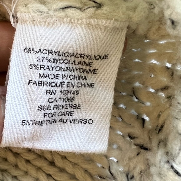 h.one wool blend sweater size: small - Picture 4 of 4